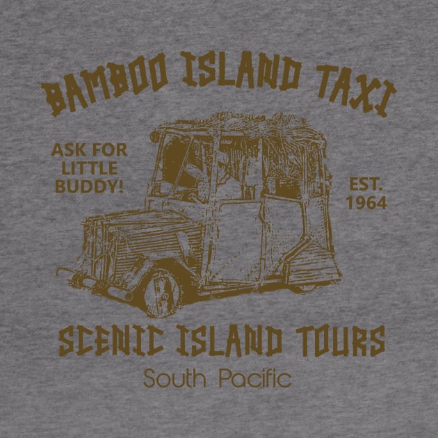 Bamboo Island Taxi - Gilligan's Island by Bigfinz